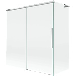 Mexen Rox L душекран с два крила, плъзгащ се 150 + 70 x 150 см, прозрачен, хромиран - 8C9L-150-070-01-00 (8C9L-150-070-01-00)