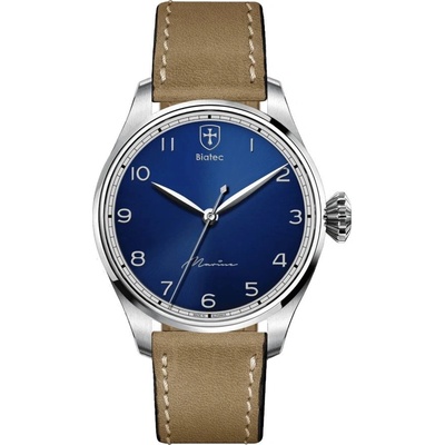 Biatec Marine 01 N - Béžový vintage nubuk remienok