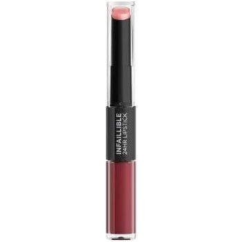 L'Oréal Infaillible 24H Lipstick дълготрайно двуфазно червило 5 ml нюанс 502 Red To Stay