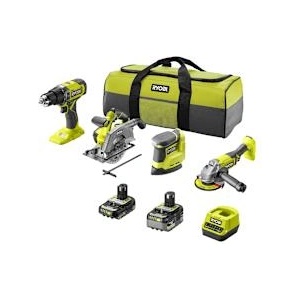 RYOBI 18V One 4-pieces Kit