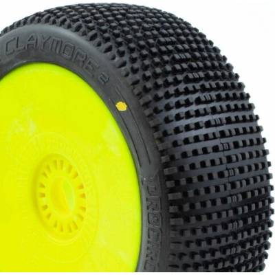 ProCircuit CLAYMORE V2 BUGGY C2 Soft nalepené gumy žlté disky 2 ks