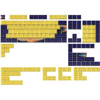 Капачки за механична клавиатура Dark Project - Sunset PBT - ANSI & ISO (FSH-DP-KS-1030)