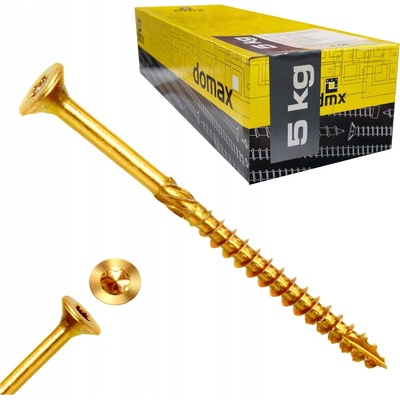 Stavebný skrutka do dreva Domax 4x60 mm 5 kg