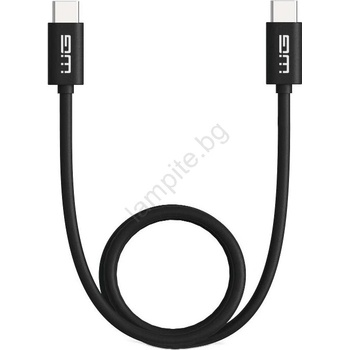 WINNER GROUP-WG - USB кабел USB-C / USB-C 1m черен (WN0015)