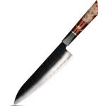 HARAHU Дамаски кухненски нож AR-37338 - Gyuto / Червен KP37338