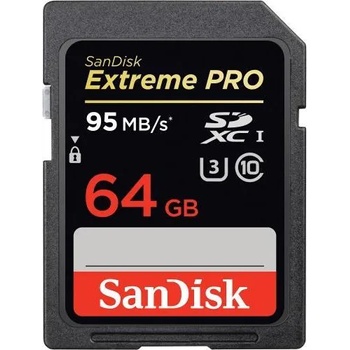 SanDisk SDXC Extreme Pro 64GB C10/U3 (SDSDXPA-064G-X46)