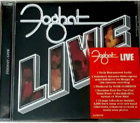 Live - Foghat CD