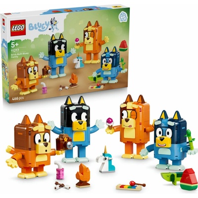 LEGO® Bluey 11217 Rodina Bluey z kociek