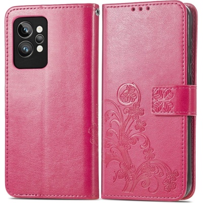 Vsechnonamobil 43354 Realme GT2 Pro FLOWERS tmavě růžový – Zboží Živě
