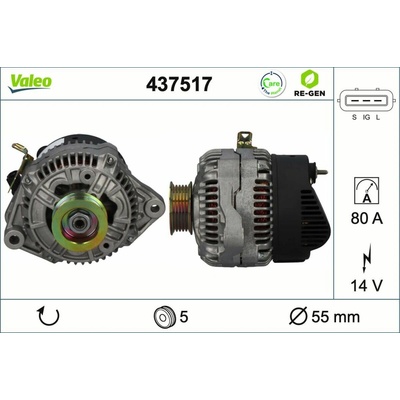generátor VALEO 437517