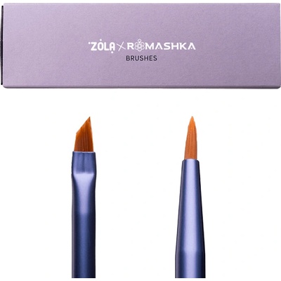 Zola x Romashka sada štětců na obočí a řasy 2 ks