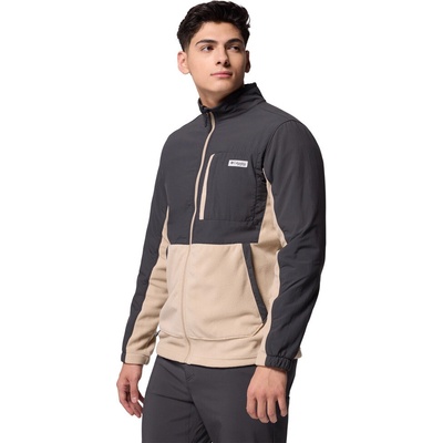 Columbia PFG Uncharted Fleece Full Zip Shark Ancient