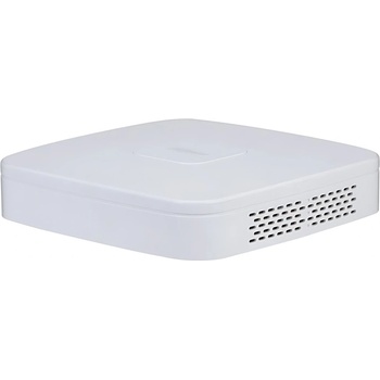 Dahua IP видеорекордер Dahua NVR4104-P-EI, 4 канален, H. 265+/H. 265/H. 264+/H. 264/MJPEG, 1x SATA (до 16TB), 2x USB 2.0, 1x RJ-45, PoE, 1x HDMI, 1x VGA (NVR4104-EI)