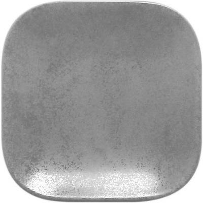 RAK Porcelain Shale talíř dezertní čtvercový 11 cm šedá RAK-SHAUSP11