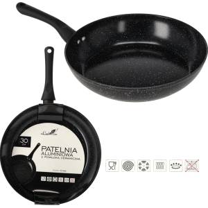 Chomik Алуминиев тиган 30cm с керамично покритие индукционен 80886 (ZDI6436)