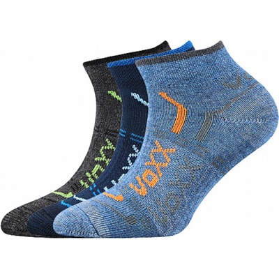 VoXX 3pack detské ponožky (Rexík 01-mix-A) viacfarebné