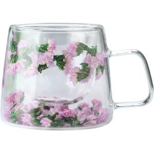 CupHup Стъклена термо чаша CupHup Blum с двойно дъно, Eternal Violet (Blum-01-10)
