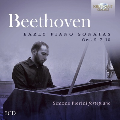 Simone Pierini - Beethoven - Early piano Sonatas Opp. 2 - 7 - 10 (33 ) CD