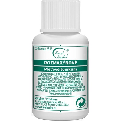 Karel Hadek Rozmarýnové Pleťové tonikum 200 ml