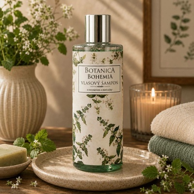 Botanica Bohemia vlasový šampon meduňka 200 ml