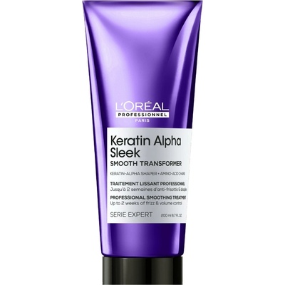 L'Oréal Professionnel Uhlazující kúra Keratin Alpha Sleek Treatment 200 ml – Zbozi.Blesk.cz