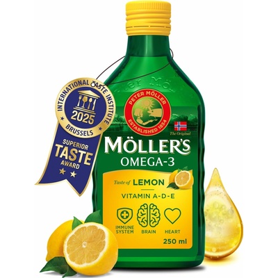 Möller’s Omega 3 Lemon 250 ml