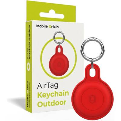 Mobile Origin AirTag klíčenka outdoor Červená FRL-ATOD-RED