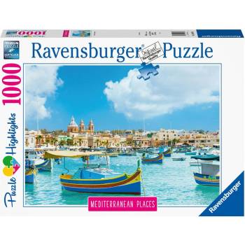 Ravensburger Пъзел Ravensburger от 1000 части - Средиземноморие: Малта 14978 (14978)