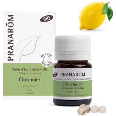 Pranarom Перли с етерично масло от лимон (prcaps002)