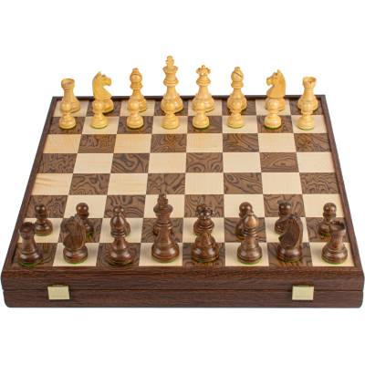 Manopoulos Шахматен комплект „Орех Staunton classic