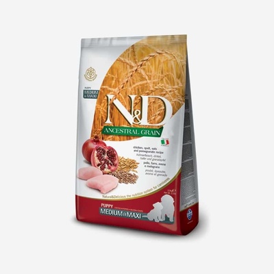 N&D Low Grain Puppy Medium&Maxi Chicken & Pomegranate 12 kg
