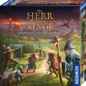 Kosmos Spiele Der Herr der Ringe - Gemeinsam zum Schicksalsberg | Michael Rieneck