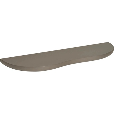 Nordic Living Hnědá nástěnná police Botta 57 cm