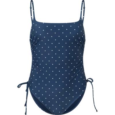 Jack Wills Бански костюм Jack Wills Women's Swimsuit - Navy Sea