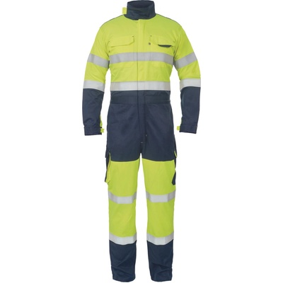 CERVA Cerva pick pm hv / hi-vis мултистандартен гащеризон - тъмносин/жълт xs (0356002272000)