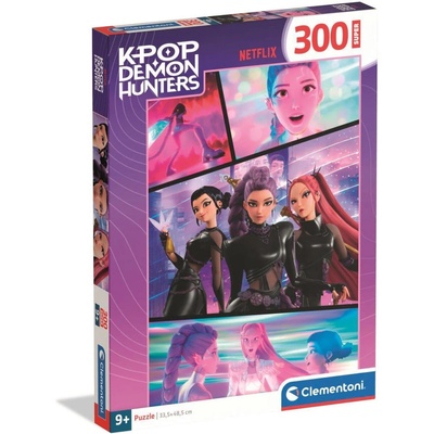 Clementoni K-pop Lovkyne démonov 300 SUPER dielov