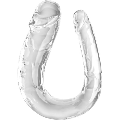 Pipedream King Cock Double Trouble Large Clear