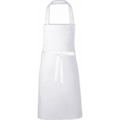 Link Kitchen Wear Středně dlouhá směsová zástěra na grilování Bílá X993