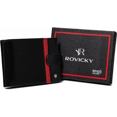 Rovicky Peněženka N992L-RVTP RFID černá + červená