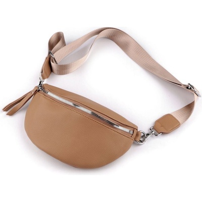 Kabelka crossbody 24x16 cm béžová