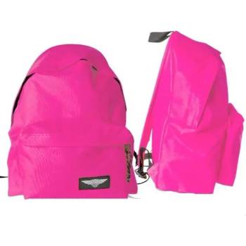 SAMPACK Ученическа раница mp с едно отделение sampack, розова