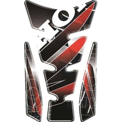 Tankpad PUIG WINGS 4785P stříbrná s boční částí 140.4785P