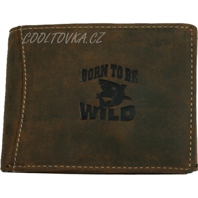 Pánská kožená Born to be Wild 992 hnědá