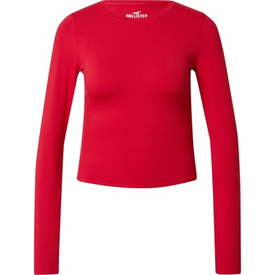 HOLLISTER Тениска червено, размер xs