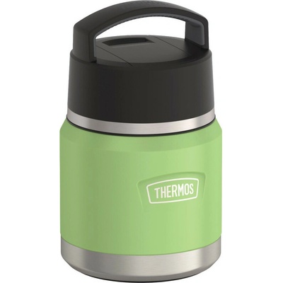 Thermos termoska na jedlo Icon Kids Food Jar with Folding Spoon 350 ml svetlozelená