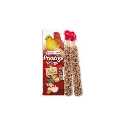 Versele-Laga Prestige Sticks Canaries Eggs & Thyme - Печени крекери за канарчета с яйца и мащерка (2 х 30 гр)