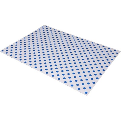 Gastrofans Kompostovatelný balicí papír na burgery Fiesta Blaupunkt 250x350 mm - 200 ks