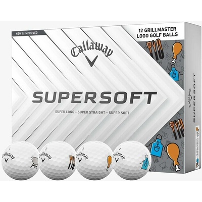 Callaway Supersoft Grill Master biele 3 x 3 ks