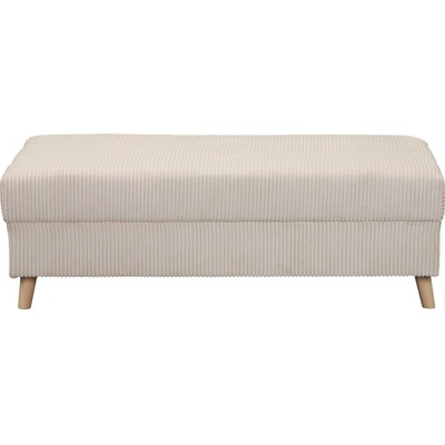 Ropez Ariella taburet bílá/béžová 118 cm, 40 cm, 73 cm