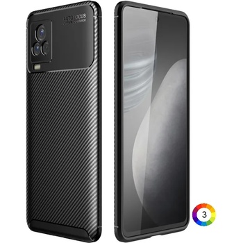 Image 1 of vivo iQOO 7 Удароустойчив Carbon Fiber Калъф и Протектор